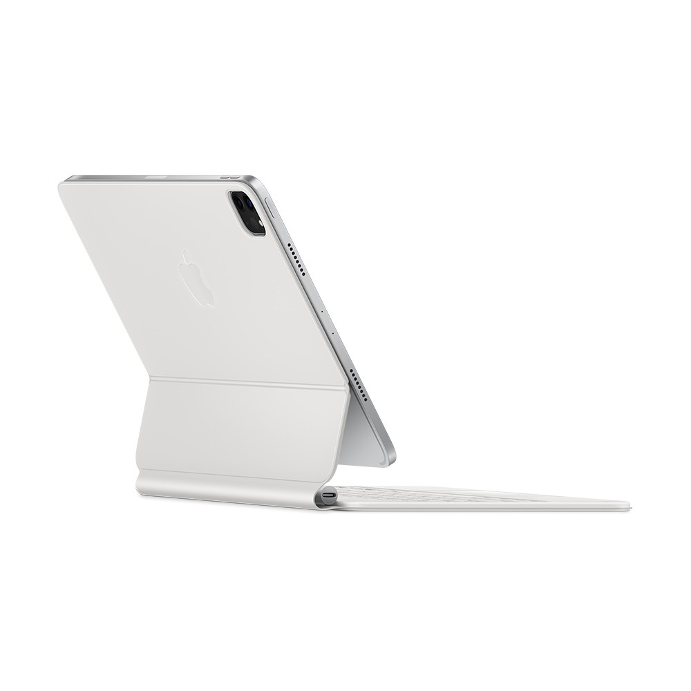 Apple Magic Keyboard for iPad Pro 11-inch (4th Gen)/iPad Air 11-inch M2 (2024)/iPad Air 5 - US English - White